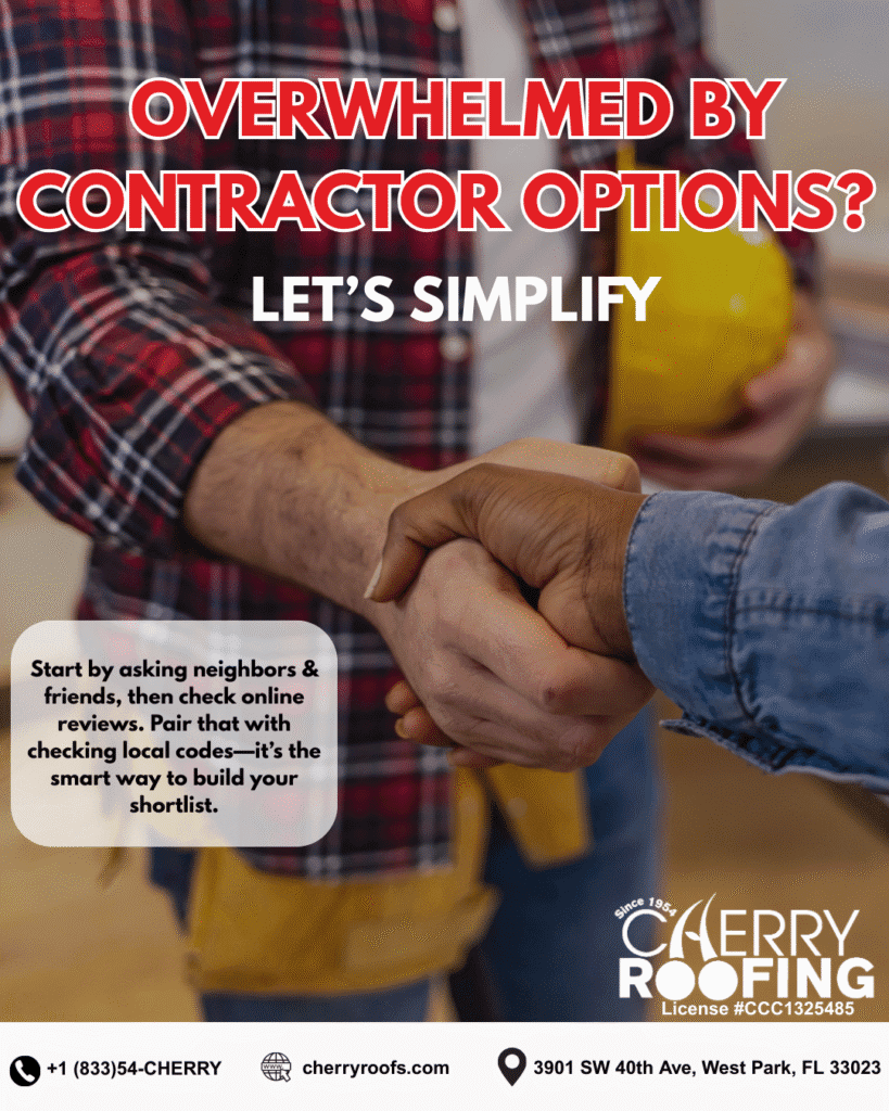 find qualified contractors