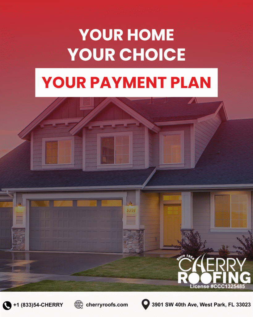 roofing financing options Florida families