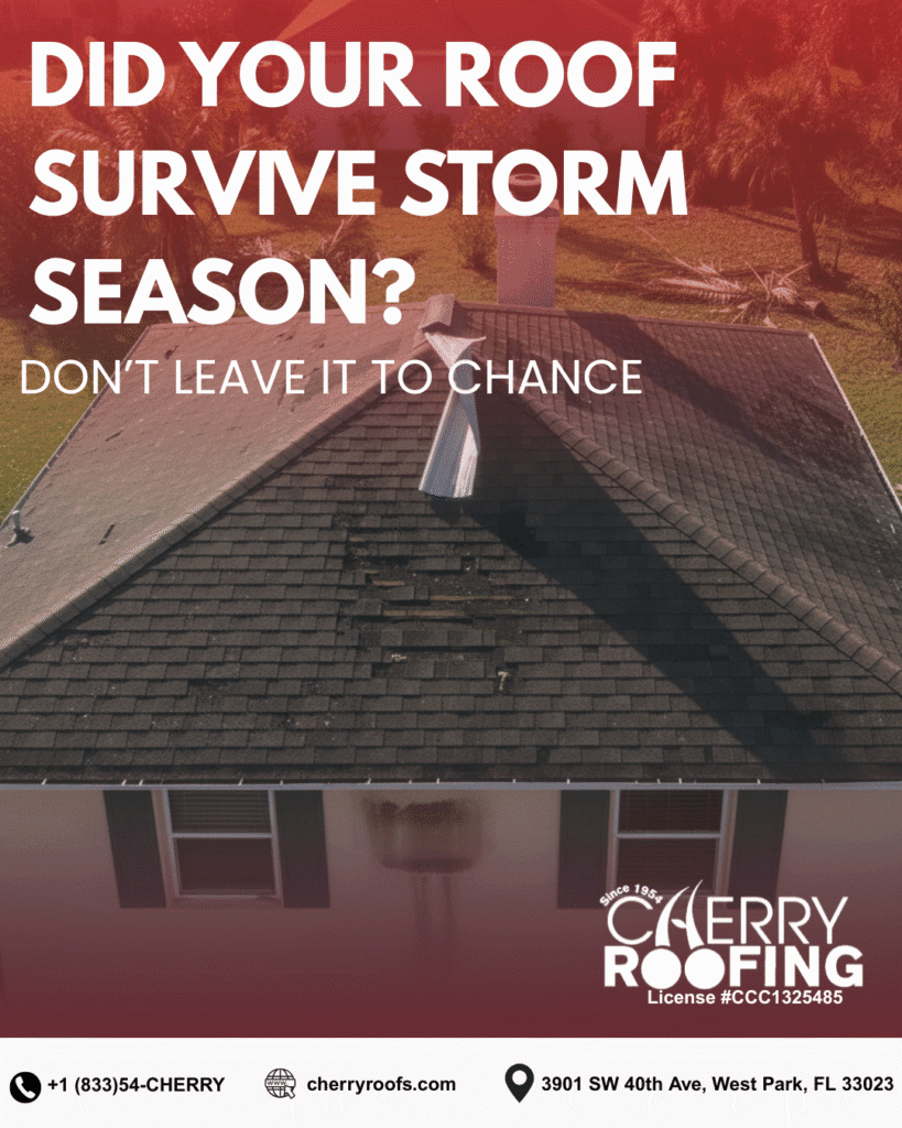 roof inspections after storm season