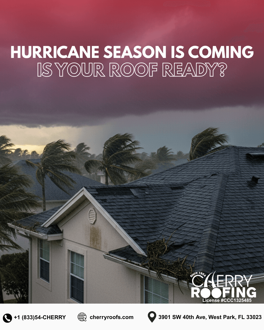 roof maintenance hurricane season Florida