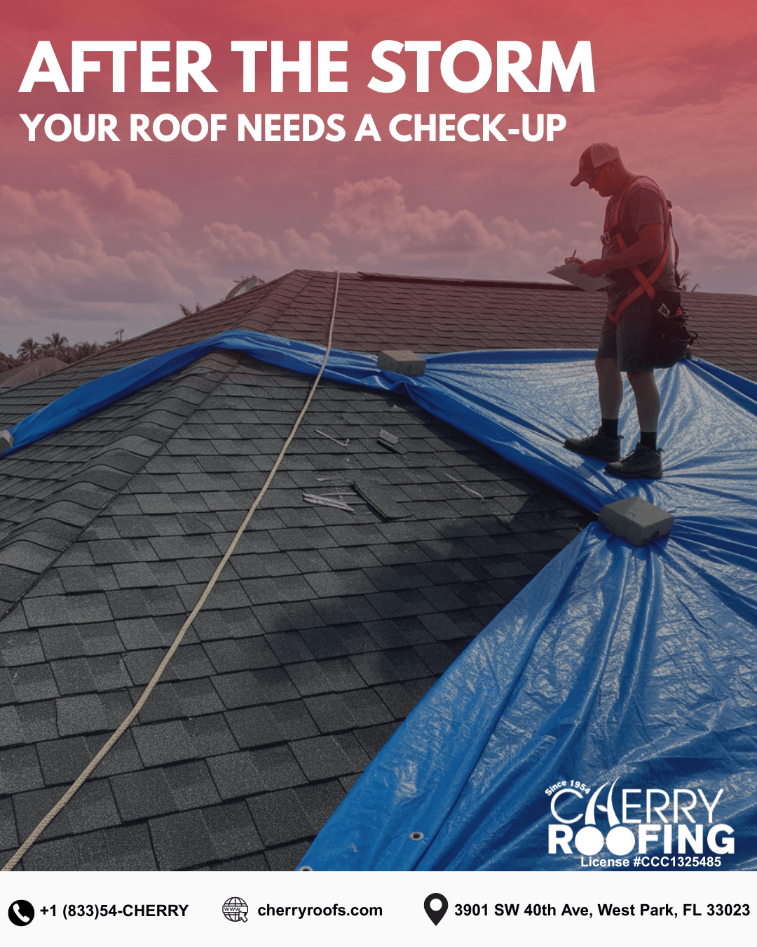 post storm roof inspection Florida