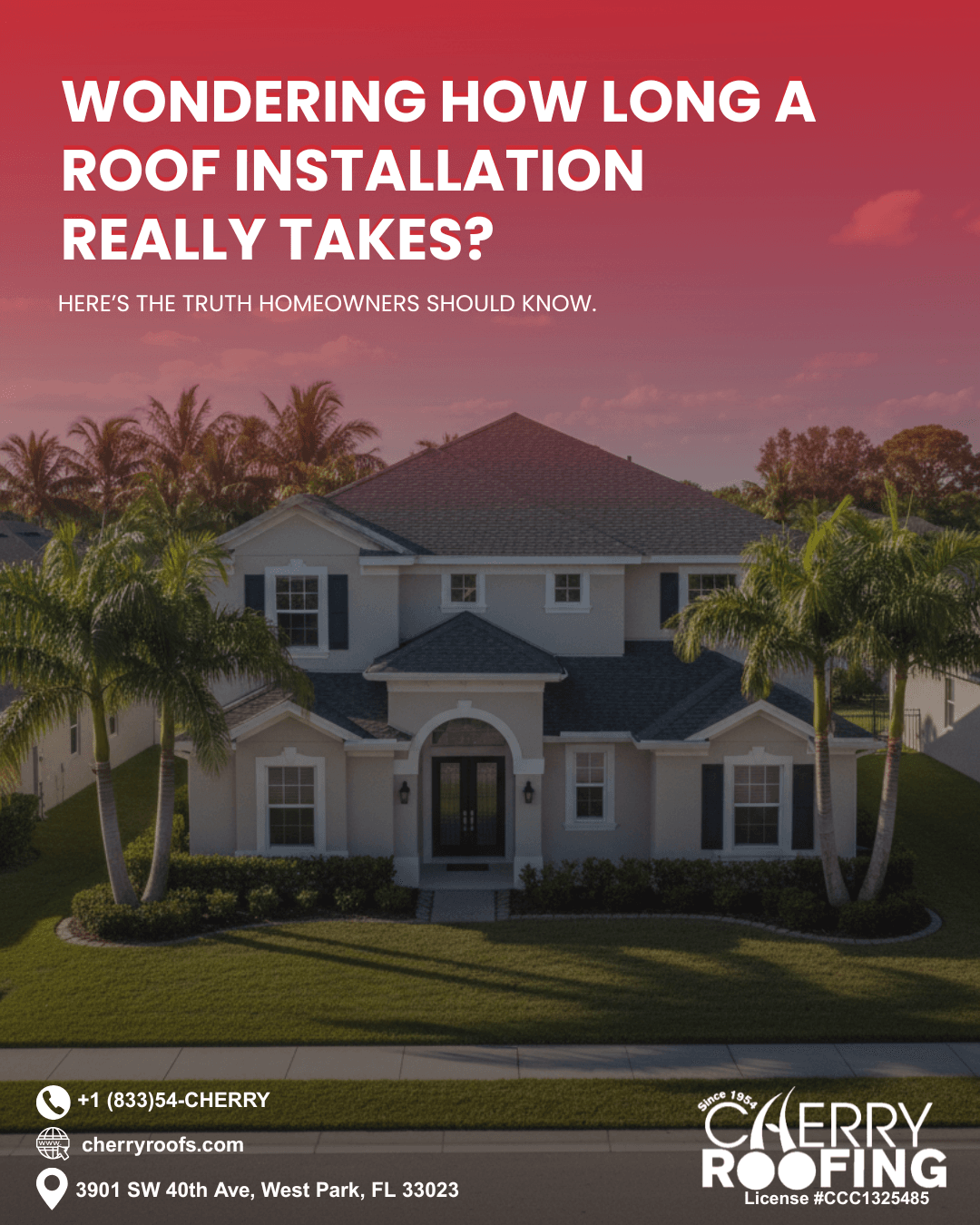 roof installation timeline