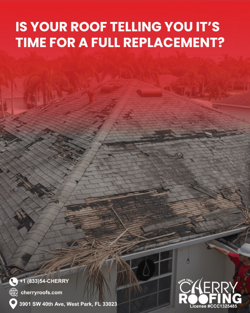 When to replace your roof